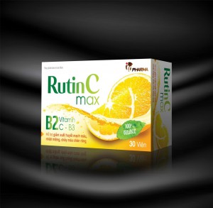 Thuốc Rutin C Max - Bổ sung vitamin C cho cơ thể